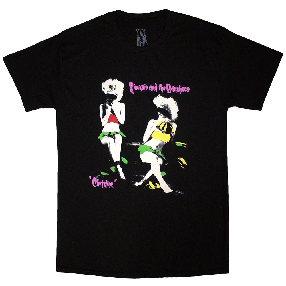 Siouxsie & The Banshees - Christine Heren Tshirt - Zwart